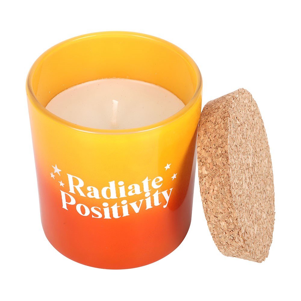Radiate Positivity Lemon & Bergamot Candle - MarshallsHealthShop