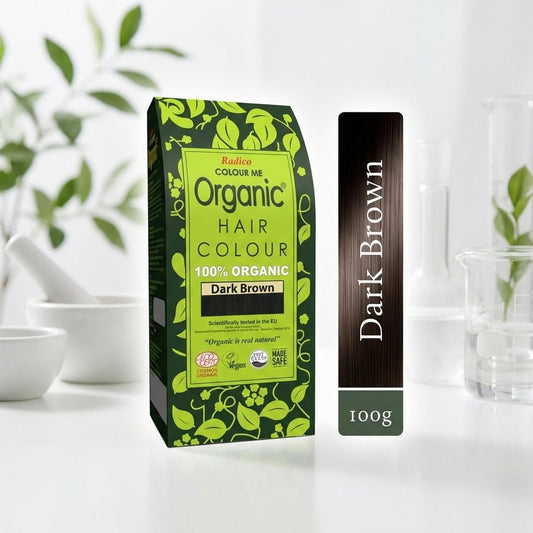 Radico Organic Henna Colour Dark Brown
An organic hair color powder, which is a perfect blend of rare hair treatment herbs with no added synthetic chemicals. This is the first certified organic hair colour which covers grey hair effectively and properly in one step.
1st Stop, Marshall's Health Shop!
