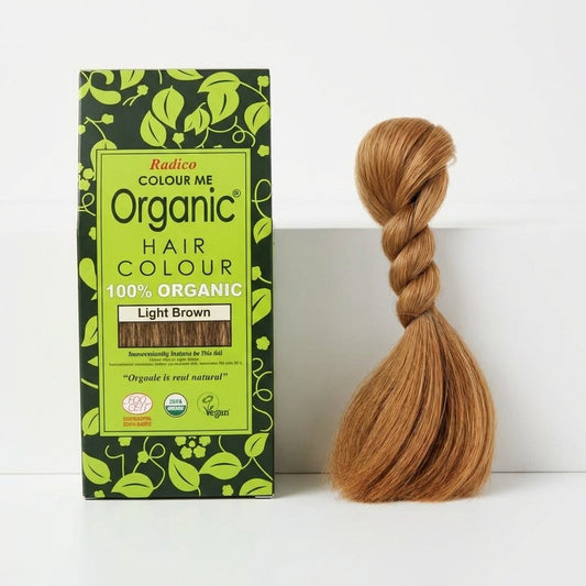 Radico Organic Henna Colour Light Brown

An organic hair color powder, which is a perfect blend of rare hair treatment herbs with no added synthetic chemicals. This is the first certified organic hair colour which covers grey hair effectively and properly in one step
1st Stop, Marshall's Health Shop!