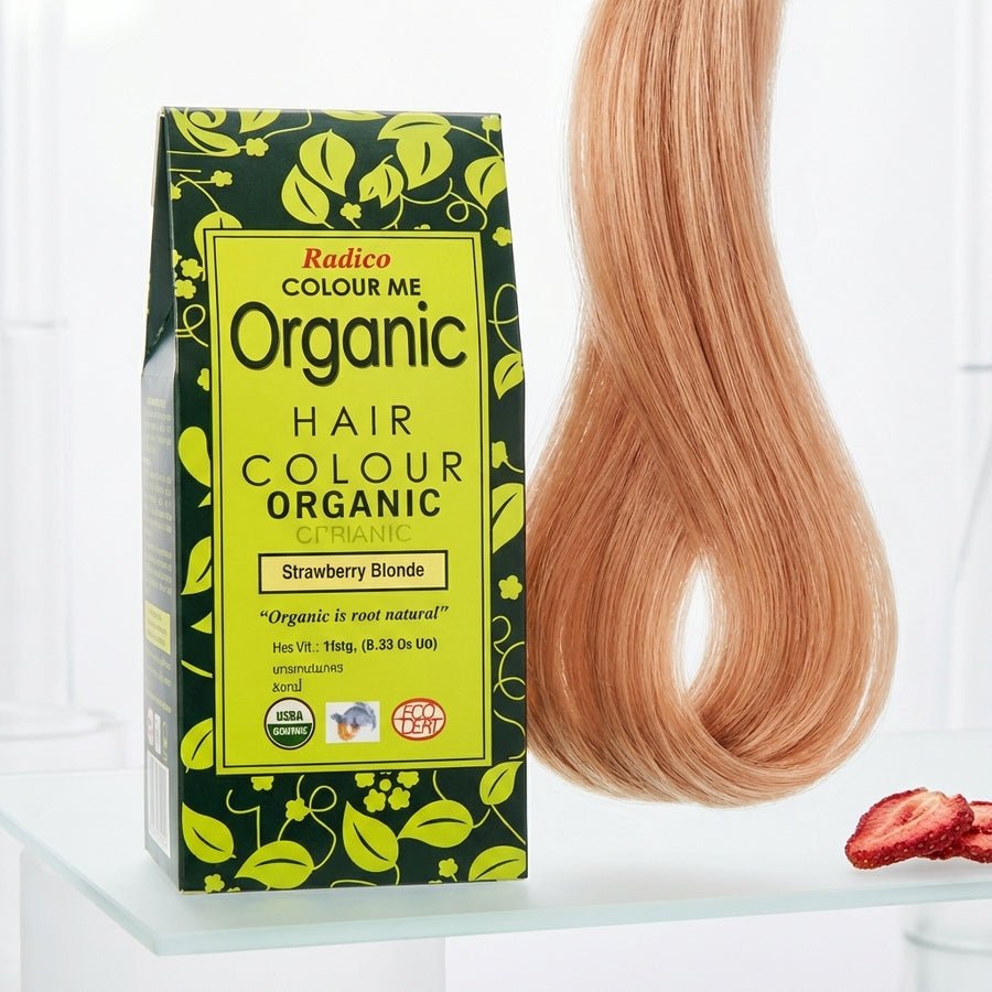 Radico Organic Henna Strawberry Blonde

An organic hair color powder, which is a perfect blend of rare hair treatment herbs with no added synthetic chemicals. This is the first certified organic hair colour which covers grey hair effectively and properly in one step.
1st Stop, Marshall's Health Shop!
