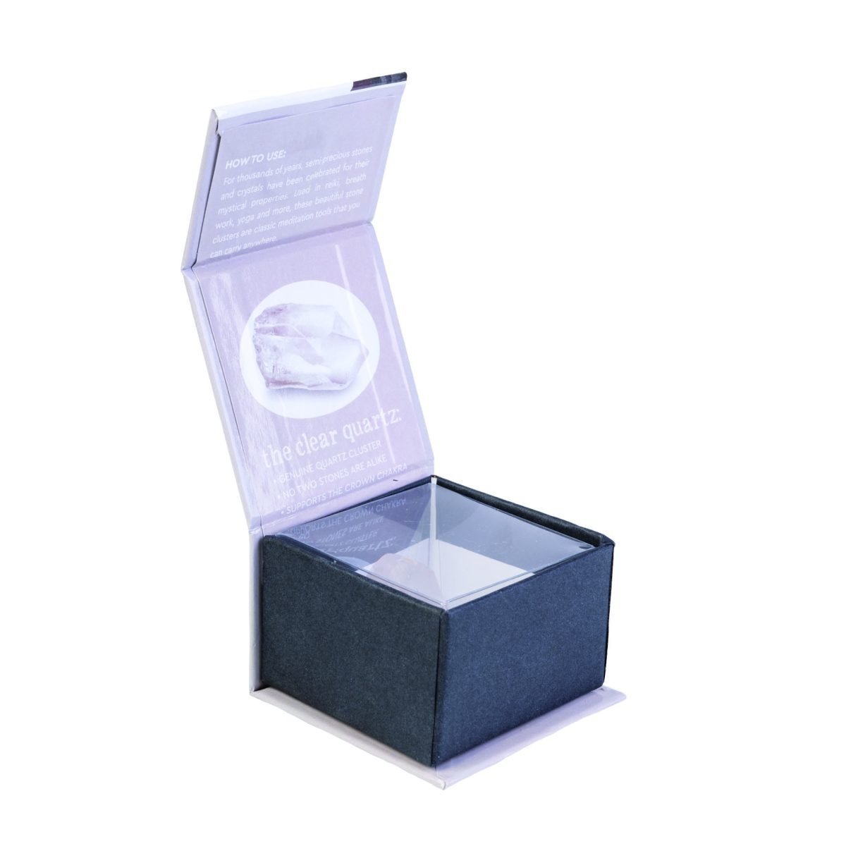 Raw Clear Quartz Wellness Stone - MarshallsHealthShop