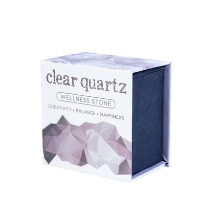 Raw Clear Quartz Wellness Stone - MarshallsHealthShop