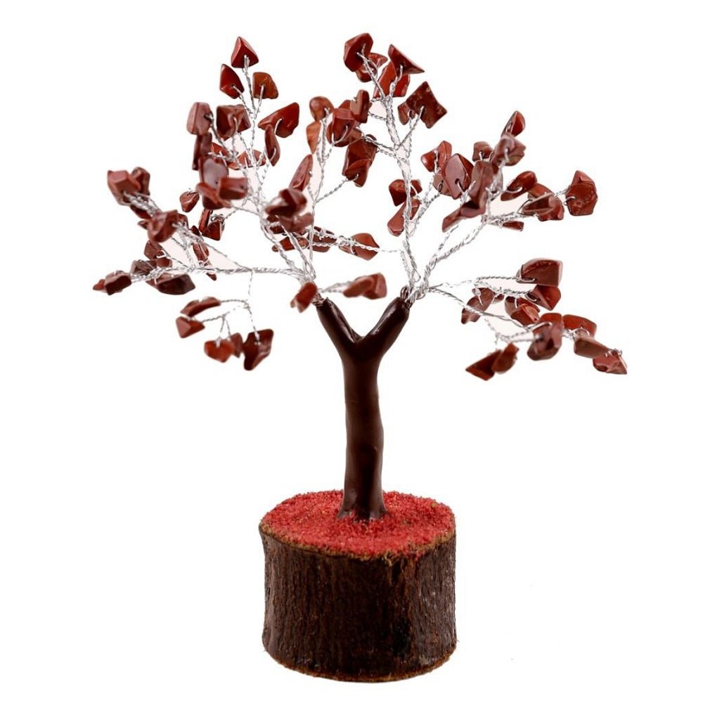 Red Jasper Crystal Tree 19cm - MarshallsHealthShop