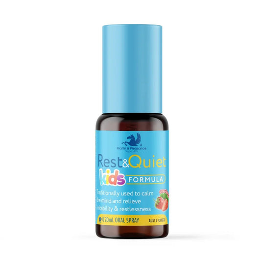 Rest&Quiet Kids Formula Spray 20ml - 1st Stop Marshall's Health Shop, Gift Shop! - Heath and Natural Therapy New Brighton Christchurch - Naturopath
