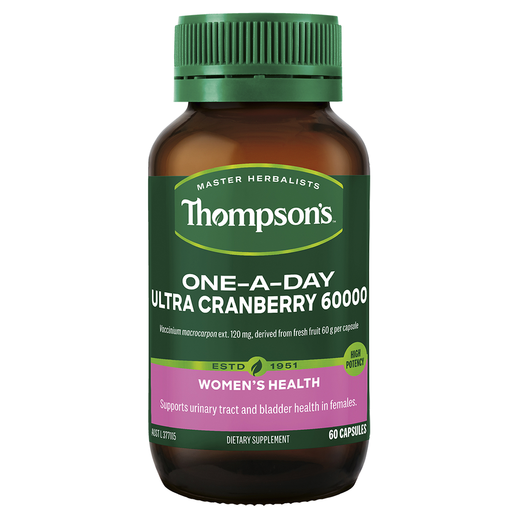 Thompson's One-A-Day Ultra Cranberry 60000 60 Capsules