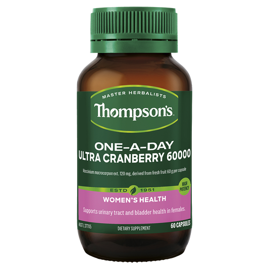 Thompson's One-A-Day Ultra Cranberry 60000 60 Capsules
