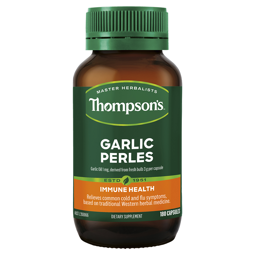 Thompson's Garlic Perles 180 Capsules
