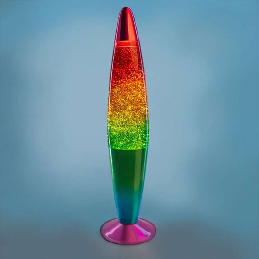Rocket Motion Lamp Glitter Rainbow - MarshallsHealthShop