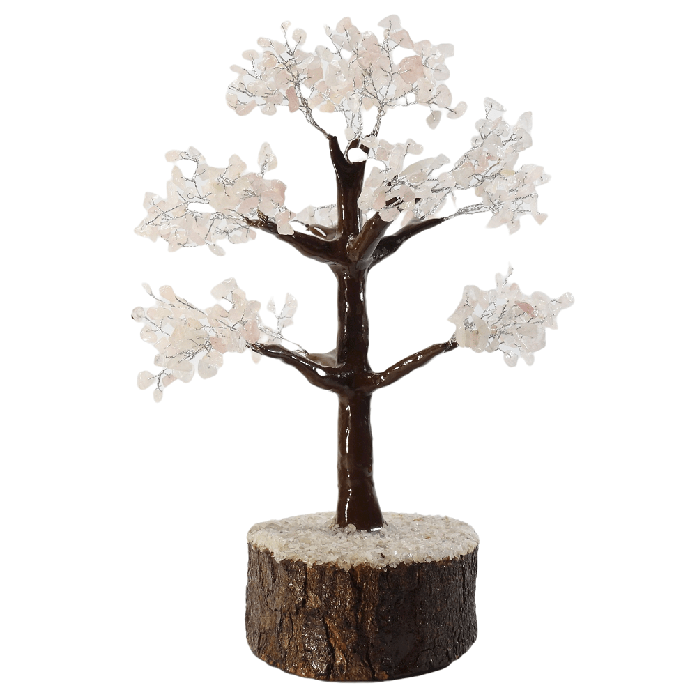 Rose Quartz Crystal Tree 30cm - MarshallsHealthShop