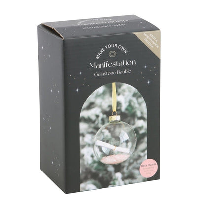 Rose Quartz Manifestation Glass Christmas Kit - MarshallsHealthShop