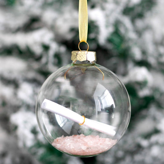 Rose Quartz Manifestation Glass Christmas Kit - MarshallsHealthShop