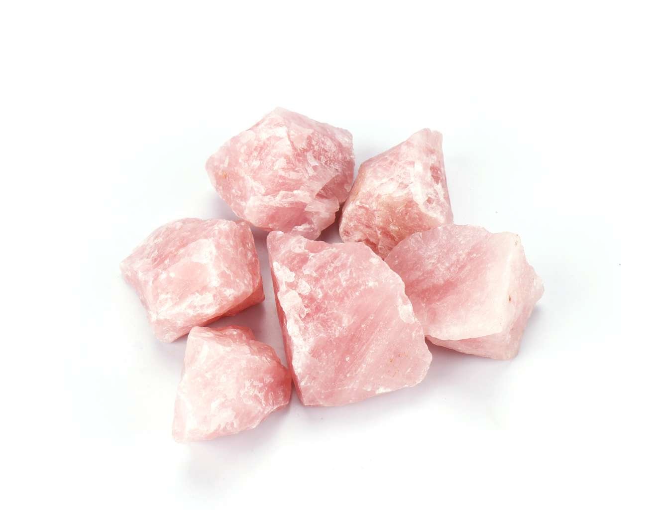 Rough Rose Quartz (PK6837) - 1st Stop Marshall's Health Shop, Gift Shop! - Heath and Natural Therapy New Brighton Christchurch - Naturopath