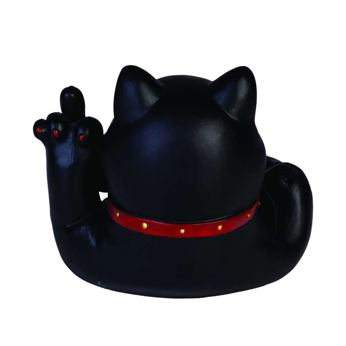 Rude Lucky Kitty Ashtray - MarshallsHealthShop