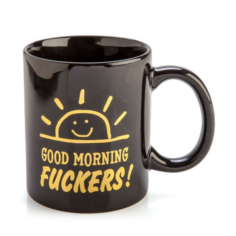 Rude Mug Good Morning# - 1st Stop Marshall's Health Shop, Gift Shop! - Heath and Natural Therapy New Brighton Christchurch - Naturopath#