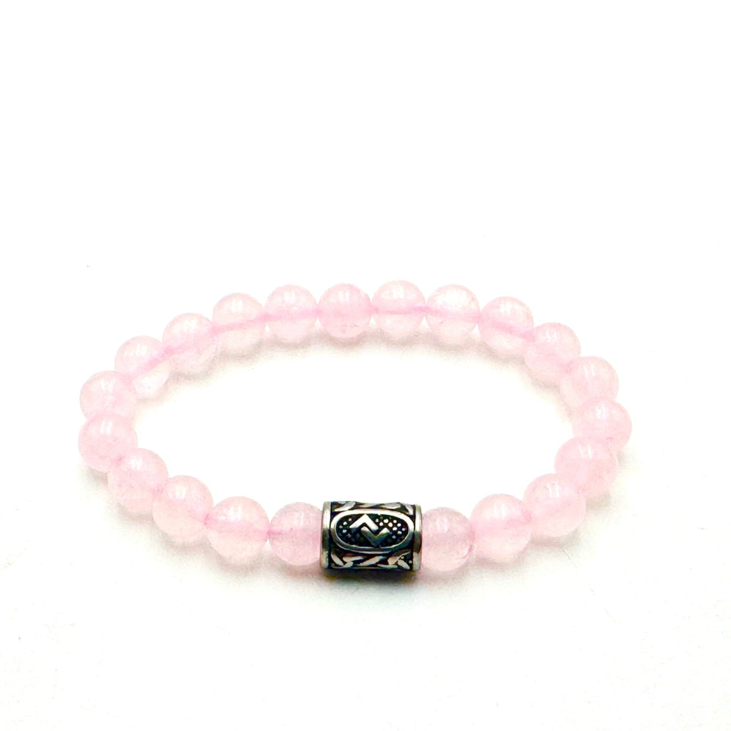 Rune Bracelet Rose Quartz Jera - MarshallsHealthShop
