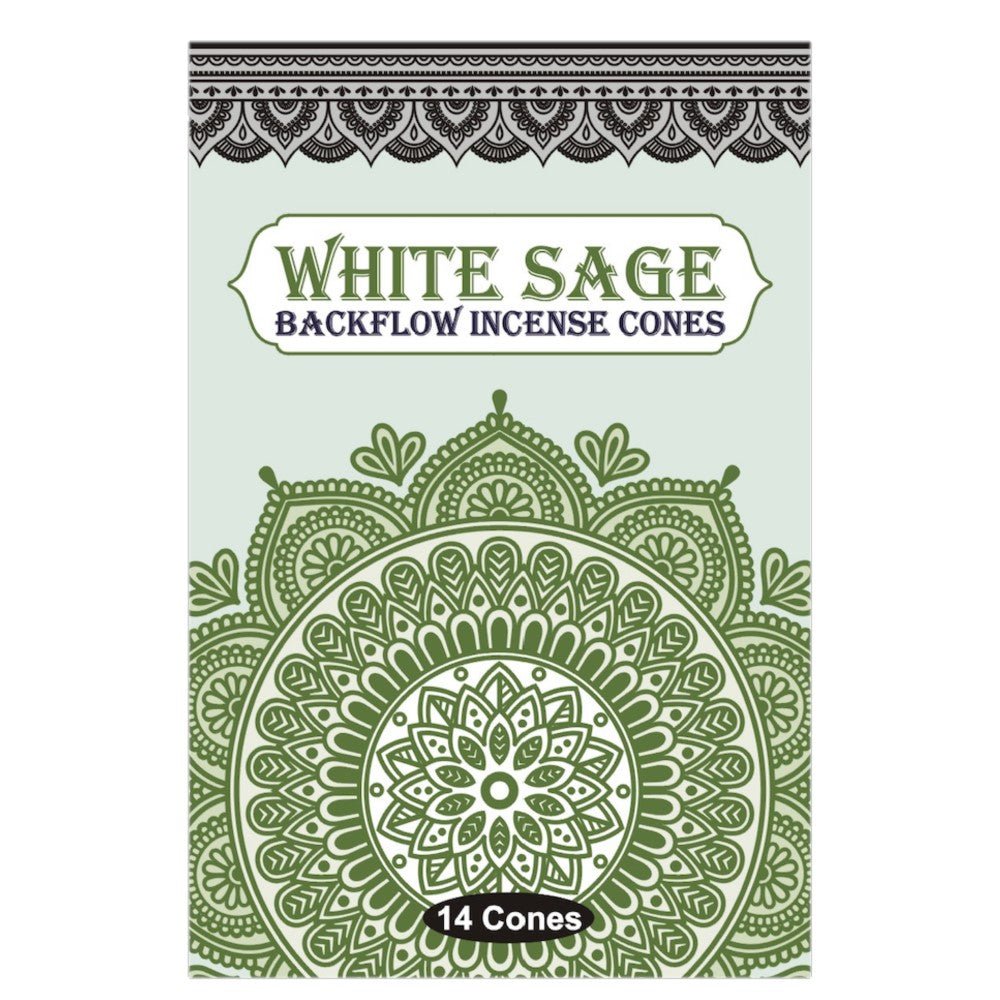 Sacred Tree White Sage Backflow Cones - MarshallsHealthShop