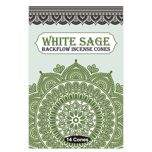 Sacred Tree White Sage Backflow Cones - MarshallsHealthShop