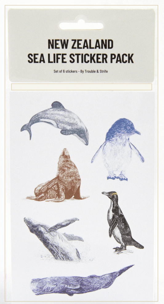 Salisbury NZ Sea Life Sticker Pack - MarshallsHealthShop