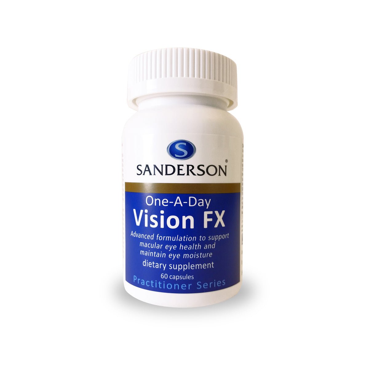 SANDERSON 1-A-Day Vision FX 60 Caps - 1st Stop Marshall's Health Shop, Gift Shop! - Heath and Natural Therapy New Brighton Christchurch - Naturopath
