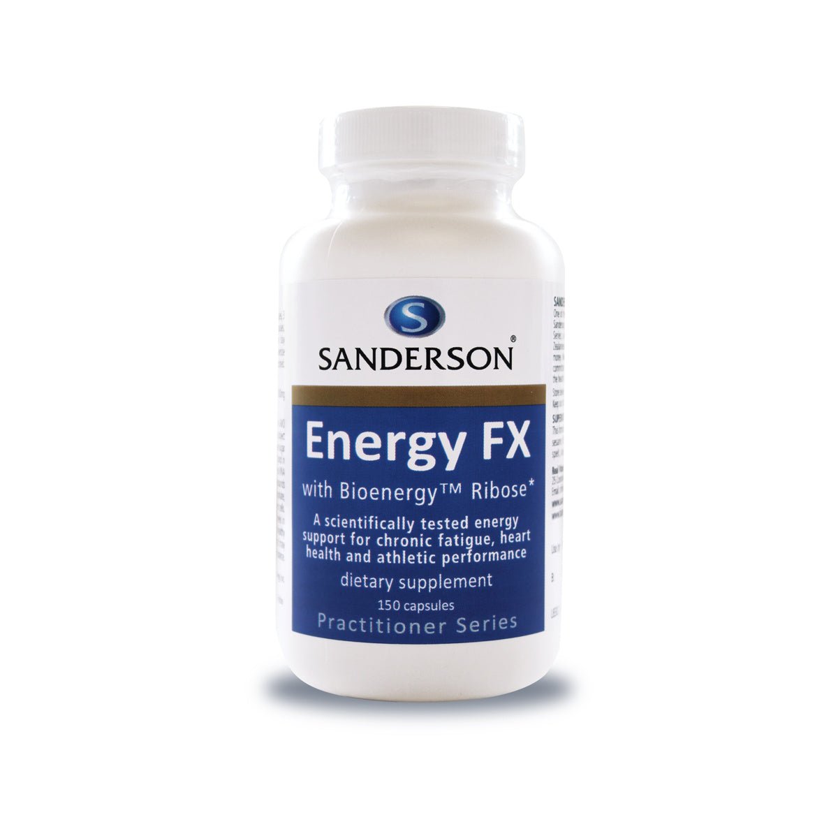 SANDERSON Energy FX 150 Capsules - 1st Stop Marshall's Health Shop, Gift Shop! - Heath and Natural Therapy New Brighton Christchurch - Naturopath