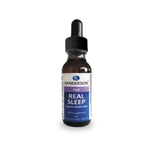 SANDERSON Real Sleep Adult 30ml Drops - 1st Stop Marshall's Health Shop, Gift Shop! - Heath and Natural Therapy New Brighton Christchurch - Naturopath