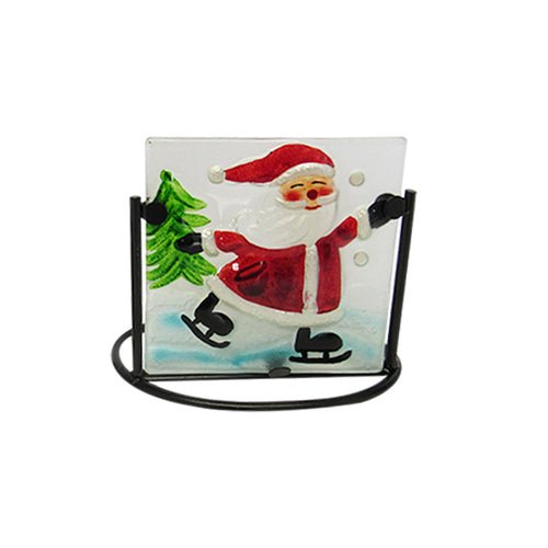 Santa Tea-Light Holder# - 1st Stop Marshall's Health Shop, Gift Shop! - Heath and Natural Therapy New Brighton Christchurch - Naturopath#