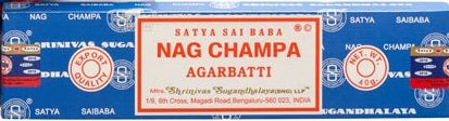 Satya Nag Champa Incense 40g - MarshallsHealthShop