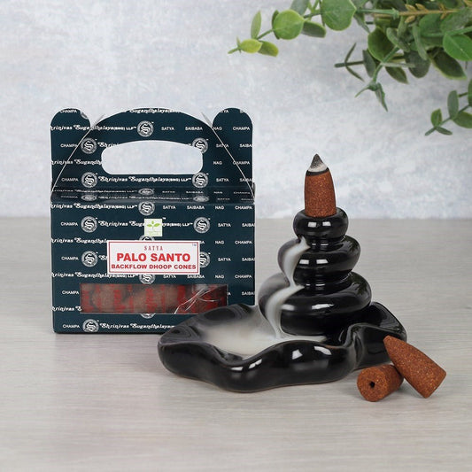 Satya Palo Santo Backflow Cone - MarshallsHealthShop