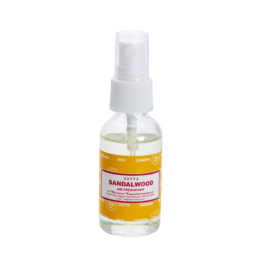 Satya Room Spray 30ml Sandalwood - 1st Stop Marshall's Health Shop, Gift Shop! - Heath and Natural Therapy New Brighton Christchurch - Naturopath