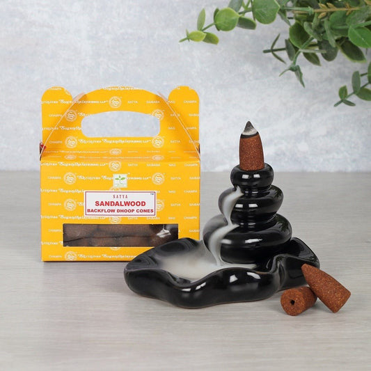 Satya Sandalwood Backflow Cone - MarshallsHealthShop
