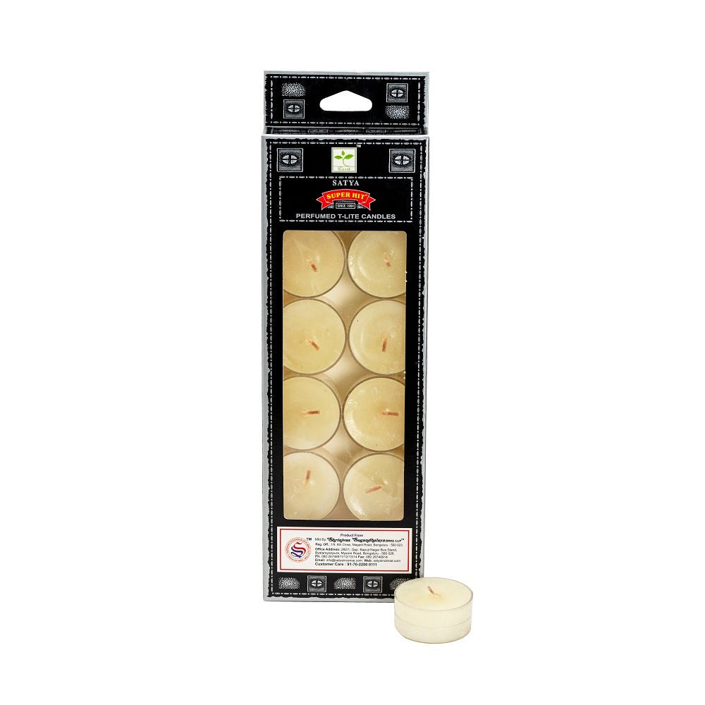 Satya Super Hit Tealight Candles - MarshallsHealthShop
