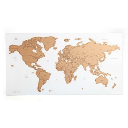 Scratch Me Away Magnetic Travel Map - MarshallsHealthShop