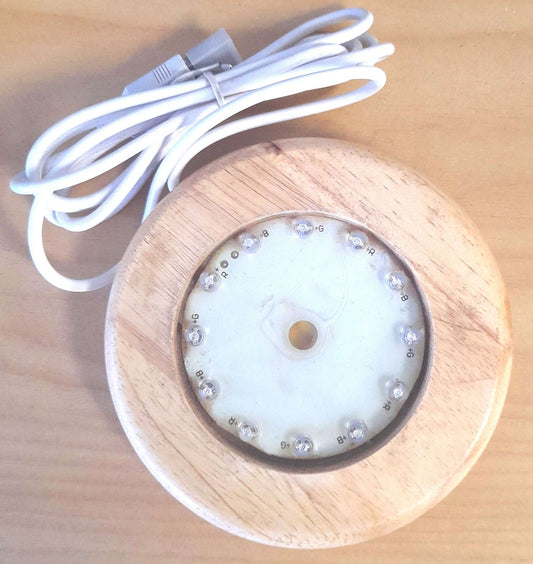 Selenite / Crystal LED Base - MarshallsHealthShop