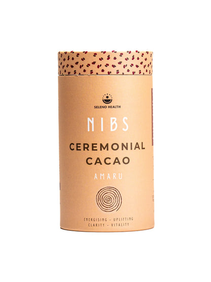 Seleno Organic Criollo Raw Cacao Nibs - 250 grams - 1st Stop Marshall's Health Shop, Gift Shop! - Heath and Natural Therapy New Brighton Christchurch - Naturopath