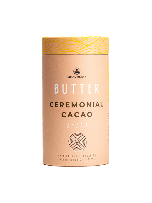 Seleno Organic Premium Cacao Butter Drops - 250 grams - 1st Stop Marshall's Health Shop, Gift Shop! - Heath and Natural Therapy New Brighton Christchurch - Naturopath
