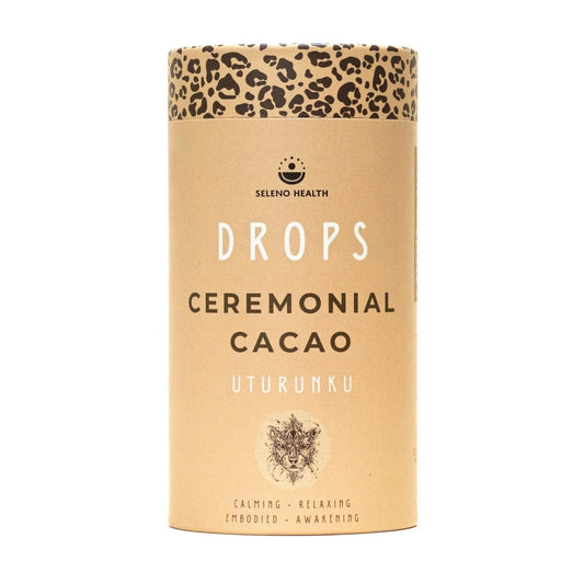 Seleno Organic Uturunku Ceremonial Cacao Paste Drops - 250g - 1st Stop Marshall's Health Shop, Gift Shop! - Heath and Natural Therapy New Brighton Christchurch - Naturopath