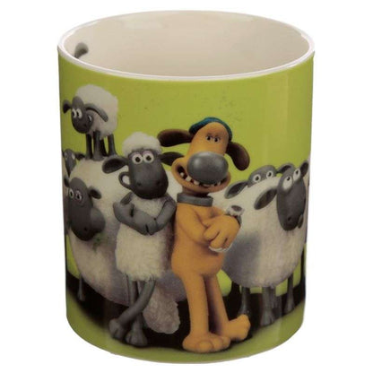 Shaun The Sheep Porcelain Mug Green - 1st Stop Marshall's Health Shop, Gift Shop! - Heath and Natural Therapy New Brighton Christchurch - Naturopath