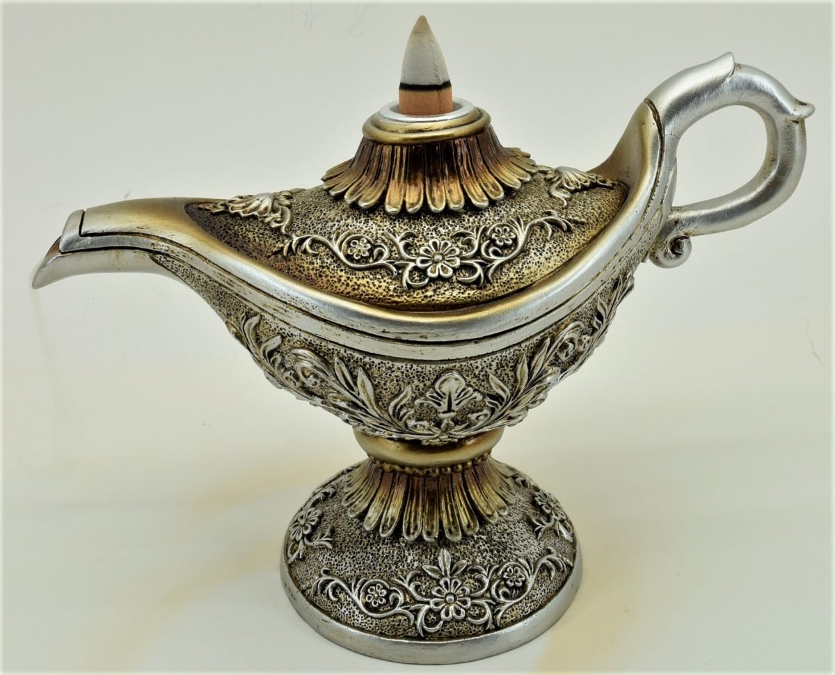 Silver Lamp Back Flow Burner - MarshallsHealthShop