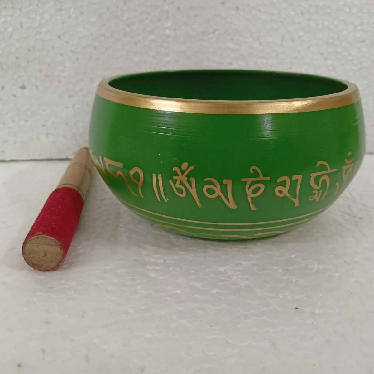 Singing Bowl Large Green SBLG - MarshallsHealthShop
