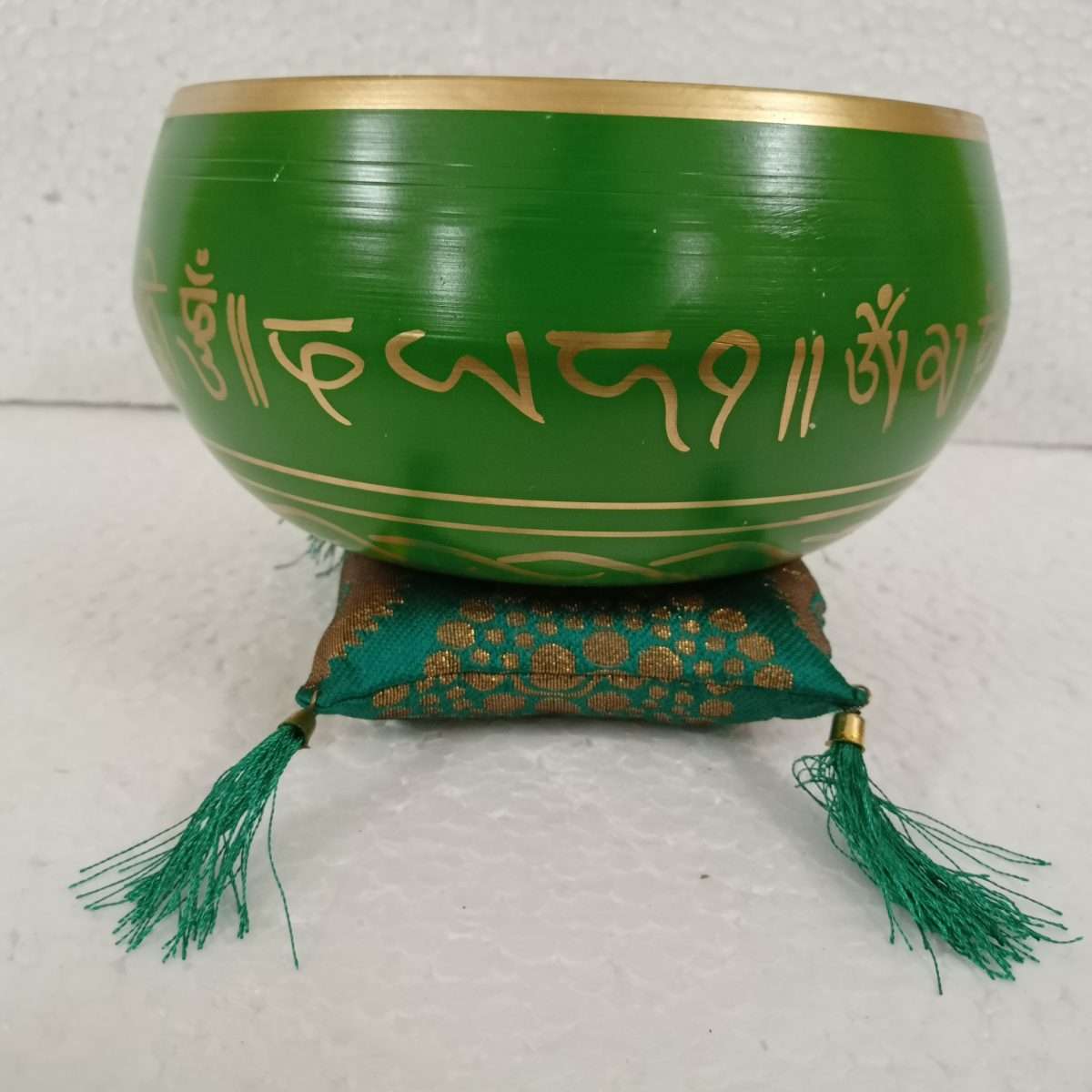 Singing Bowl Large Green SBLG - MarshallsHealthShop