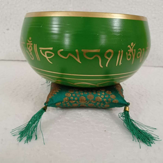 Singing Bowl Large Green SBLG - MarshallsHealthShop