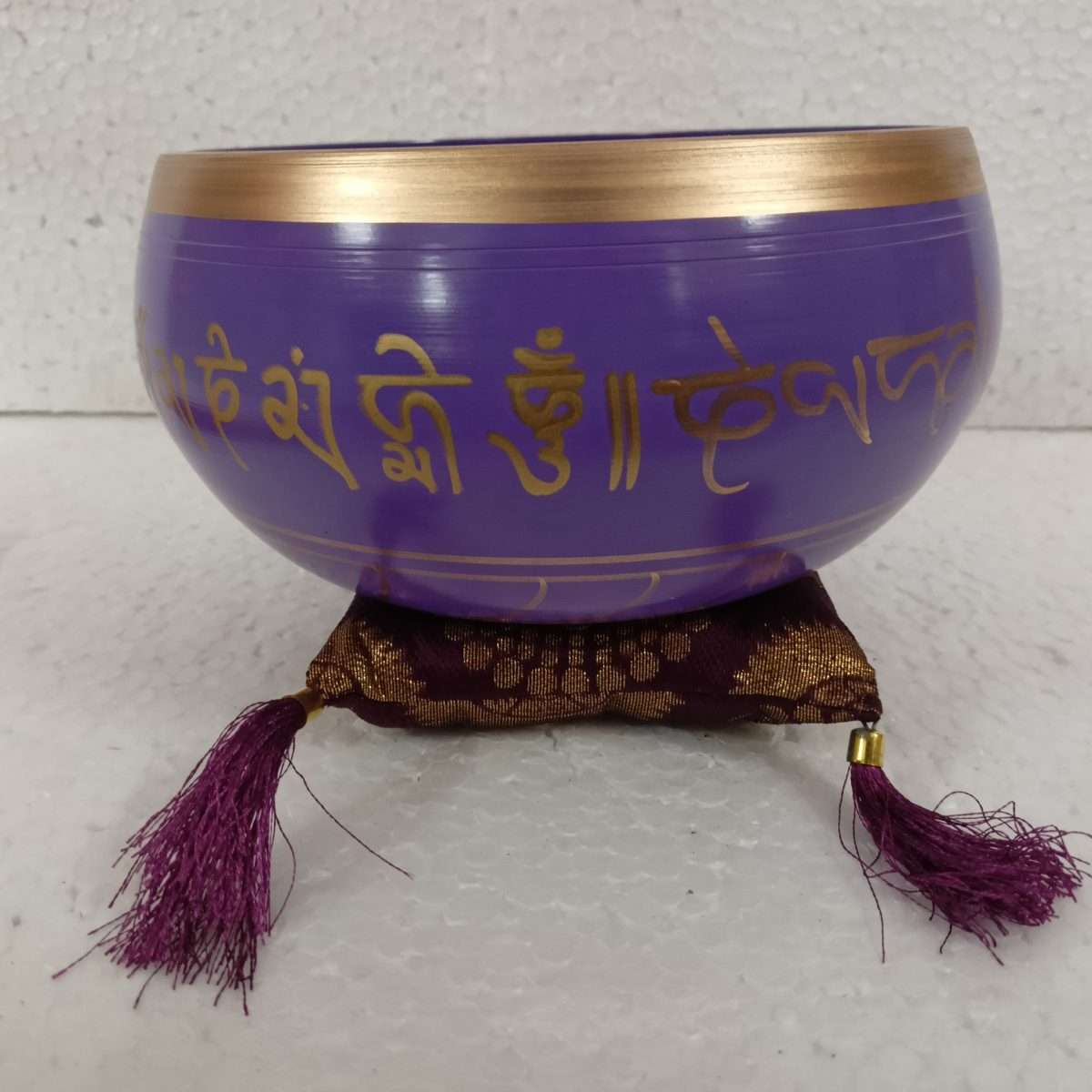 Singing Bowl Large Purple SBLP - MarshallsHealthShop