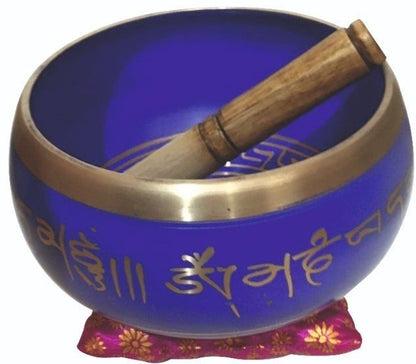 Singing Bowl Large Purple SBLP - MarshallsHealthShop