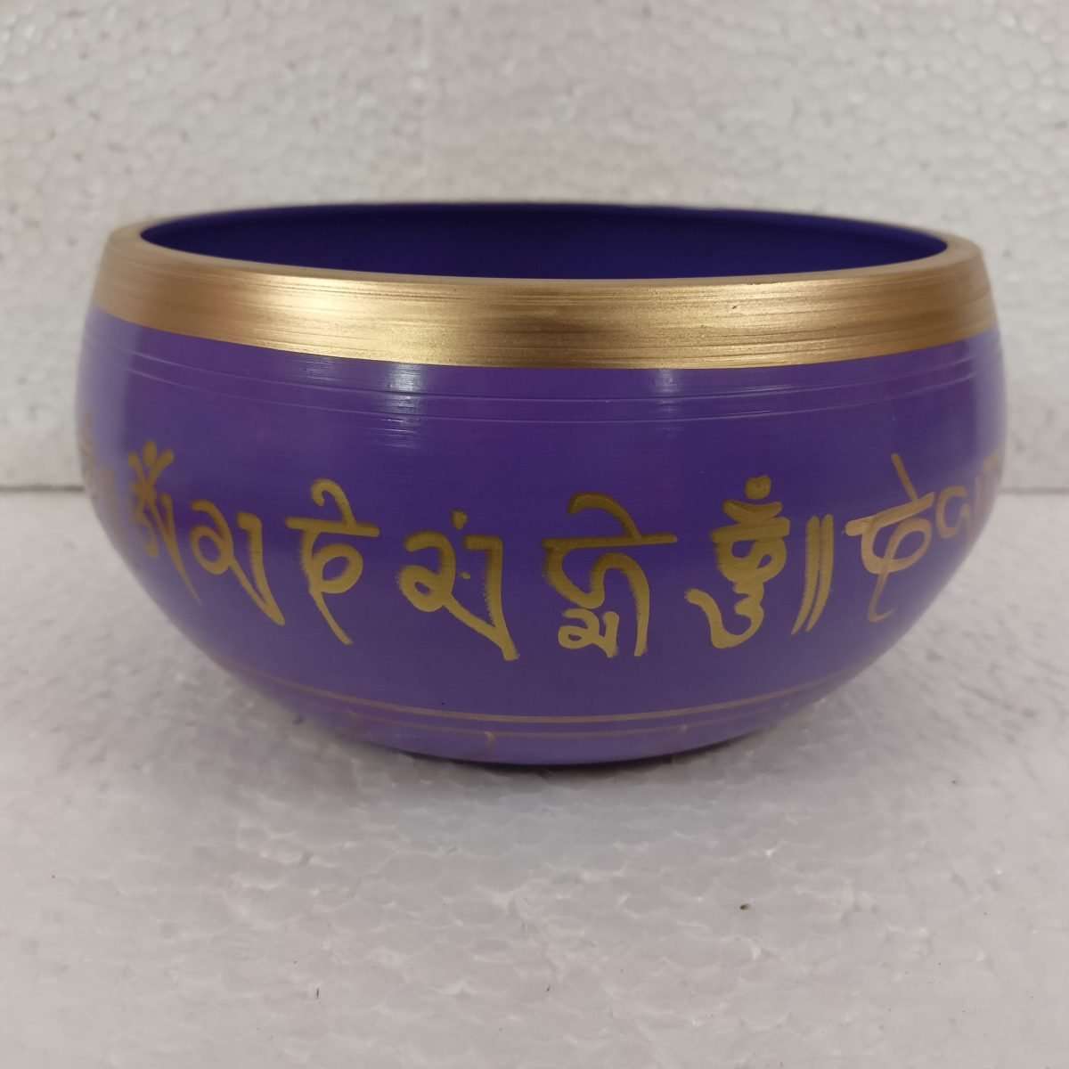 Singing Bowl Large Purple SBLP - MarshallsHealthShop