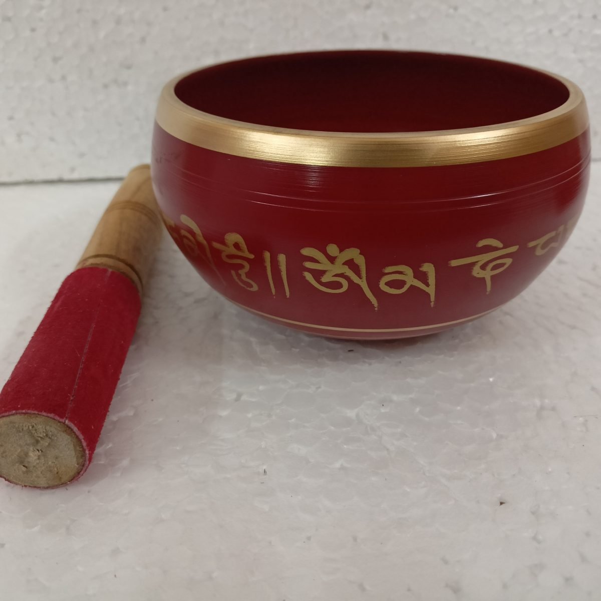 Singing Bowl Medium Red SBMR - 1st Stop Marshall's Health Shop, Gift Shop! - Heath and Natural Therapy New Brighton Christchurch - Naturopath