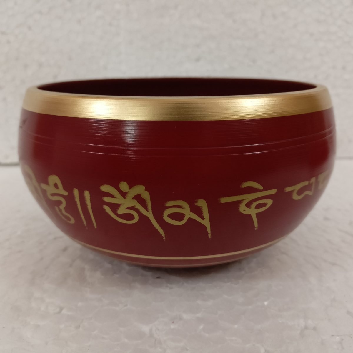 Singing Bowl Medium Red SBMR - 1st Stop Marshall's Health Shop, Gift Shop! - Heath and Natural Therapy New Brighton Christchurch - Naturopath