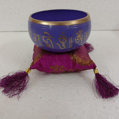 Singing Bowl SBSP Small Purple SBSP - 1st Stop Marshall's Health Shop, Gift Shop! - Heath and Natural Therapy New Brighton Christchurch - Naturopath