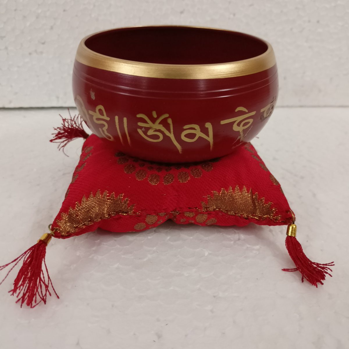 Singing Bowl Small Red SBSR - 1st Stop Marshall's Health Shop, Gift Shop! - Heath and Natural Therapy New Brighton Christchurch - Naturopath