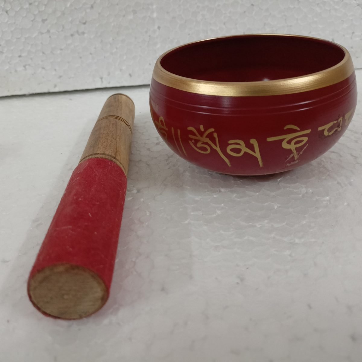 Singing Bowl Small Red SBSR - 1st Stop Marshall's Health Shop, Gift Shop! - Heath and Natural Therapy New Brighton Christchurch - Naturopath