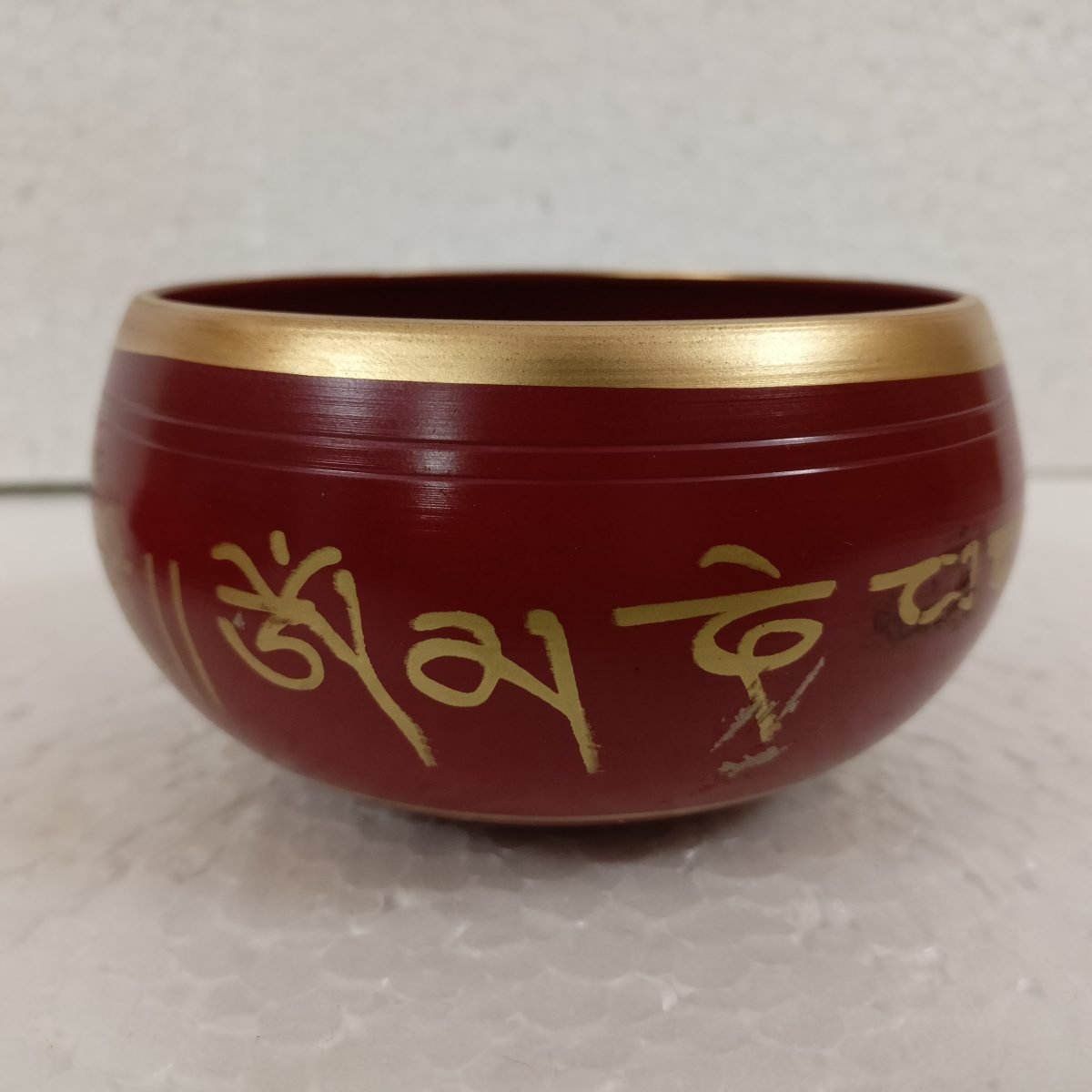 Singing Bowl Small Red SBSR - 1st Stop Marshall's Health Shop, Gift Shop! - Heath and Natural Therapy New Brighton Christchurch - Naturopath